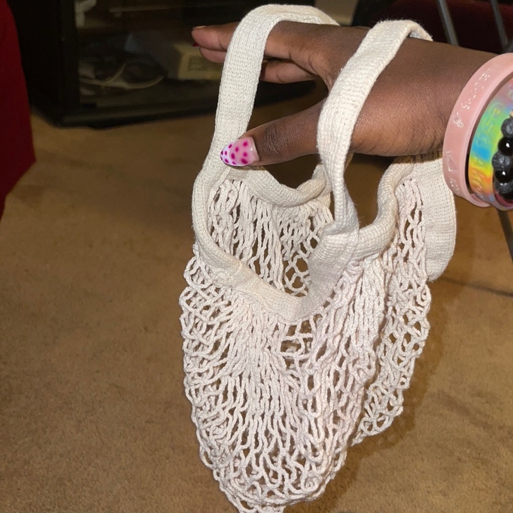 Woven tote bag